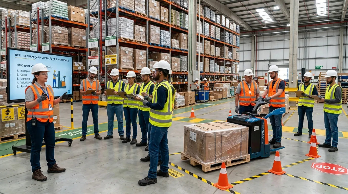 Treinamento e Capacitação em Segurança do Trabalho para Operadores e Instrutores