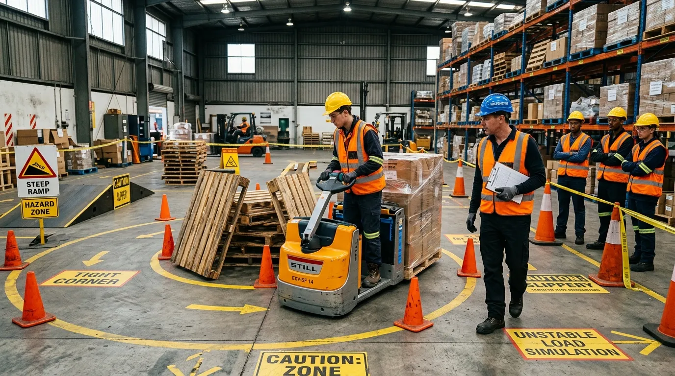 Curso de Transpaleteira Elétrica com Instrutor Credenciado