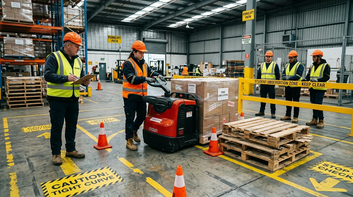 Curso de Operador de Transpaleteira Elétrica NR-11