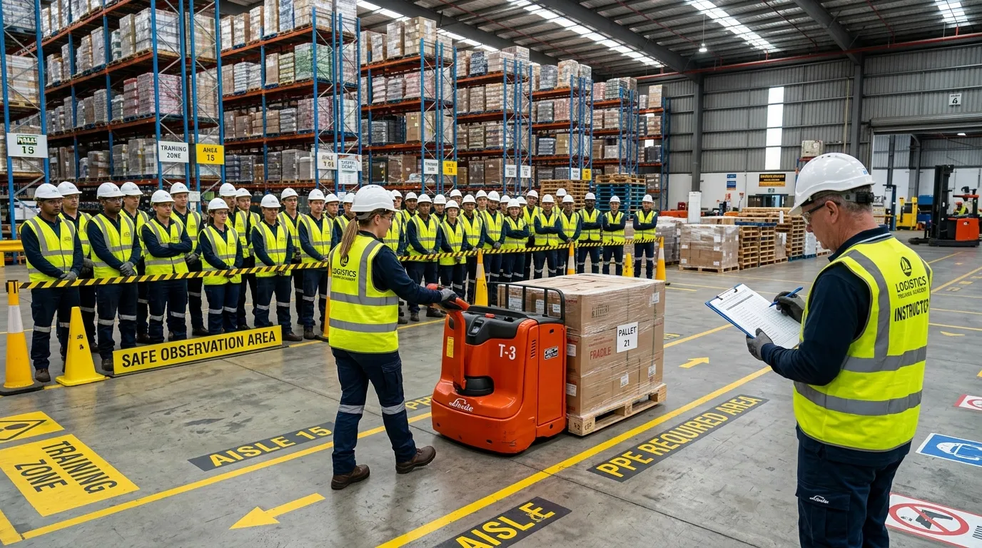 Treinamento de Segurança NR-11 para Operador de Transpaleteira